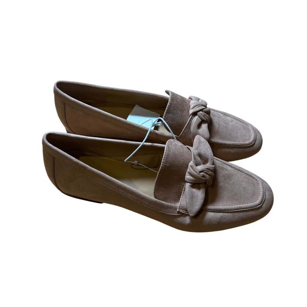 J. Crew Factory Sienna Sueded Bow Loafers Size 9 NWT BT270 - Picture 2 of 7